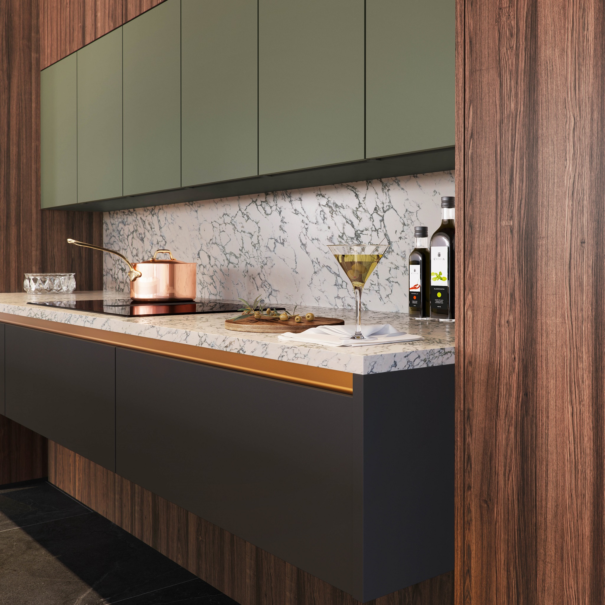 Foto: Tieleman Keukens Keller Keukens Klassieke keuken Marbling Moods 4