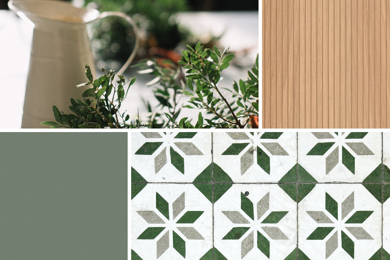 Foto: Keller Keukens Tieleman Keukens New Country kaderdeuren saliegroen 4