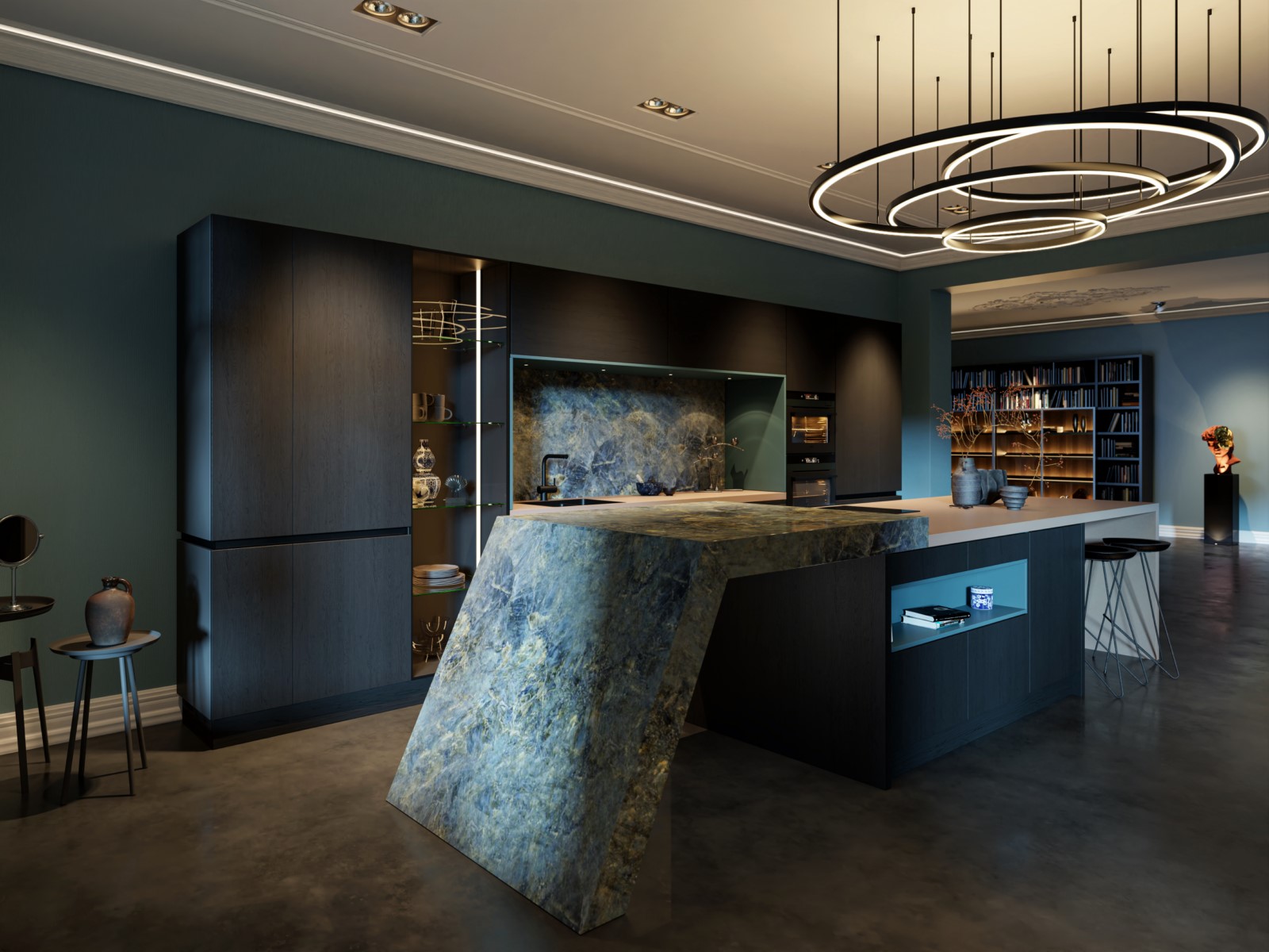 Foto: Keller keuken Klassiek moderne keuken Keller Ocean Breeze Tieleman Keukens 2  1600x1200 