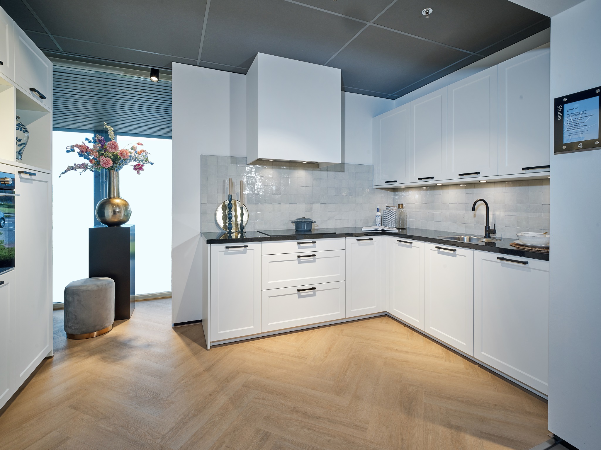 Foto: Studio 4c Keller Orleans Wit Tieleman Keukens 1