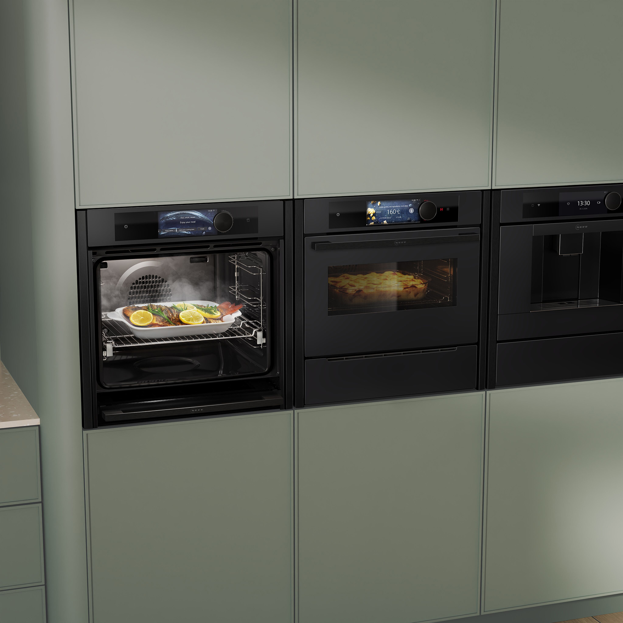 Foto: Tieleman Keukens keukenapparatuur NEFF Matzwart Design Ovens 2627 2
