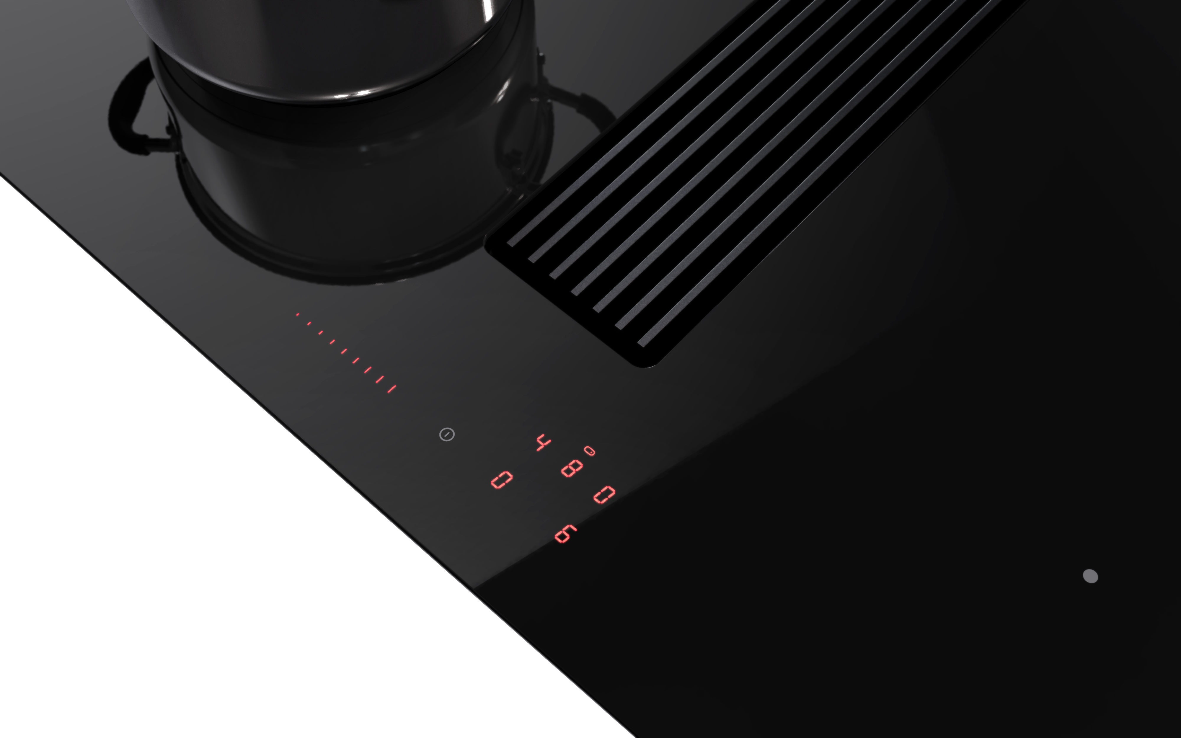 Foto: Tieleman Keukens Novy Easy kookplaat black 80cm ambient 3