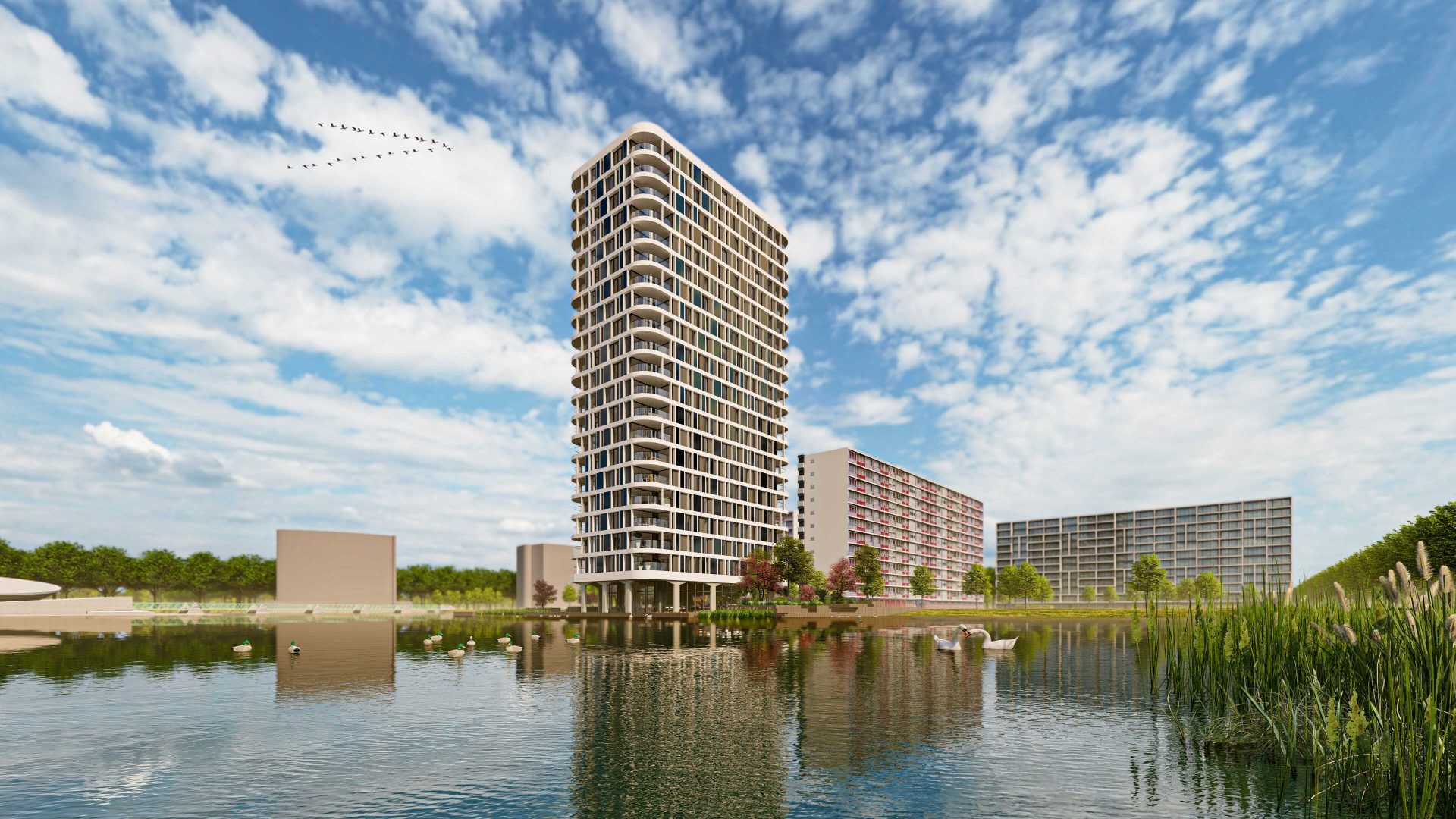 Foto: Tieleman Keukens nieuwbouwproject NBU Bernini Rotterdam 2022 1
