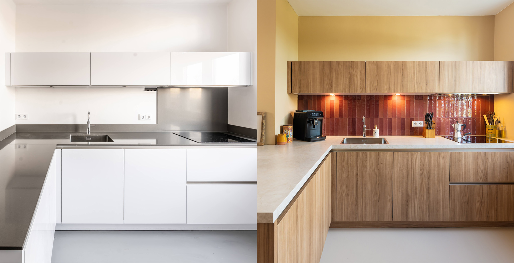 Foto: Tieleman Keukens Binnenkijker geplaatste keukens keukenrenovatie voor na Goedereede verkleind