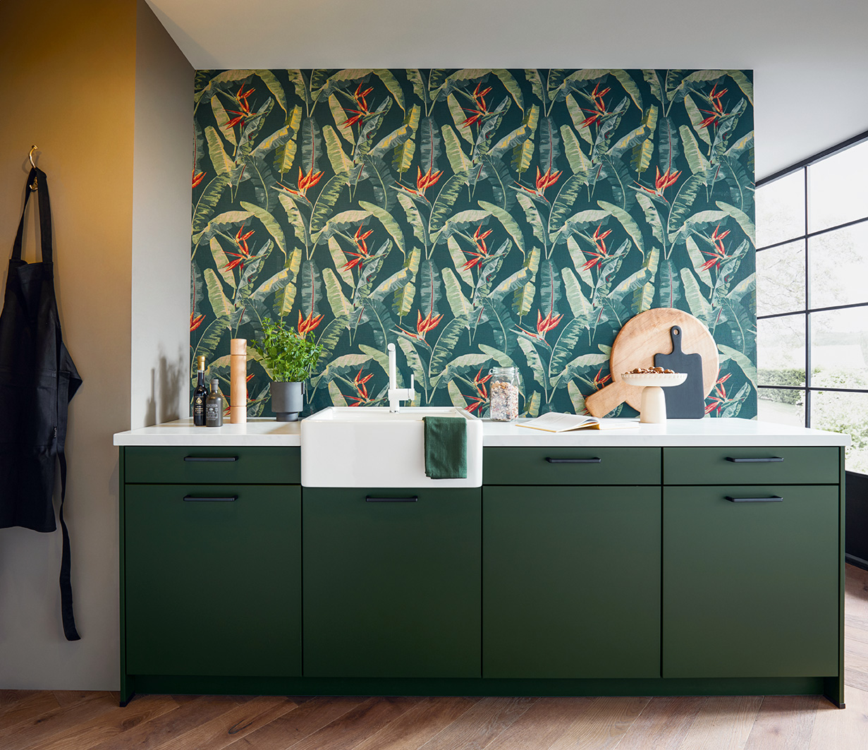 Foto: Schuller L442M Bosgroen fluweelmat 2