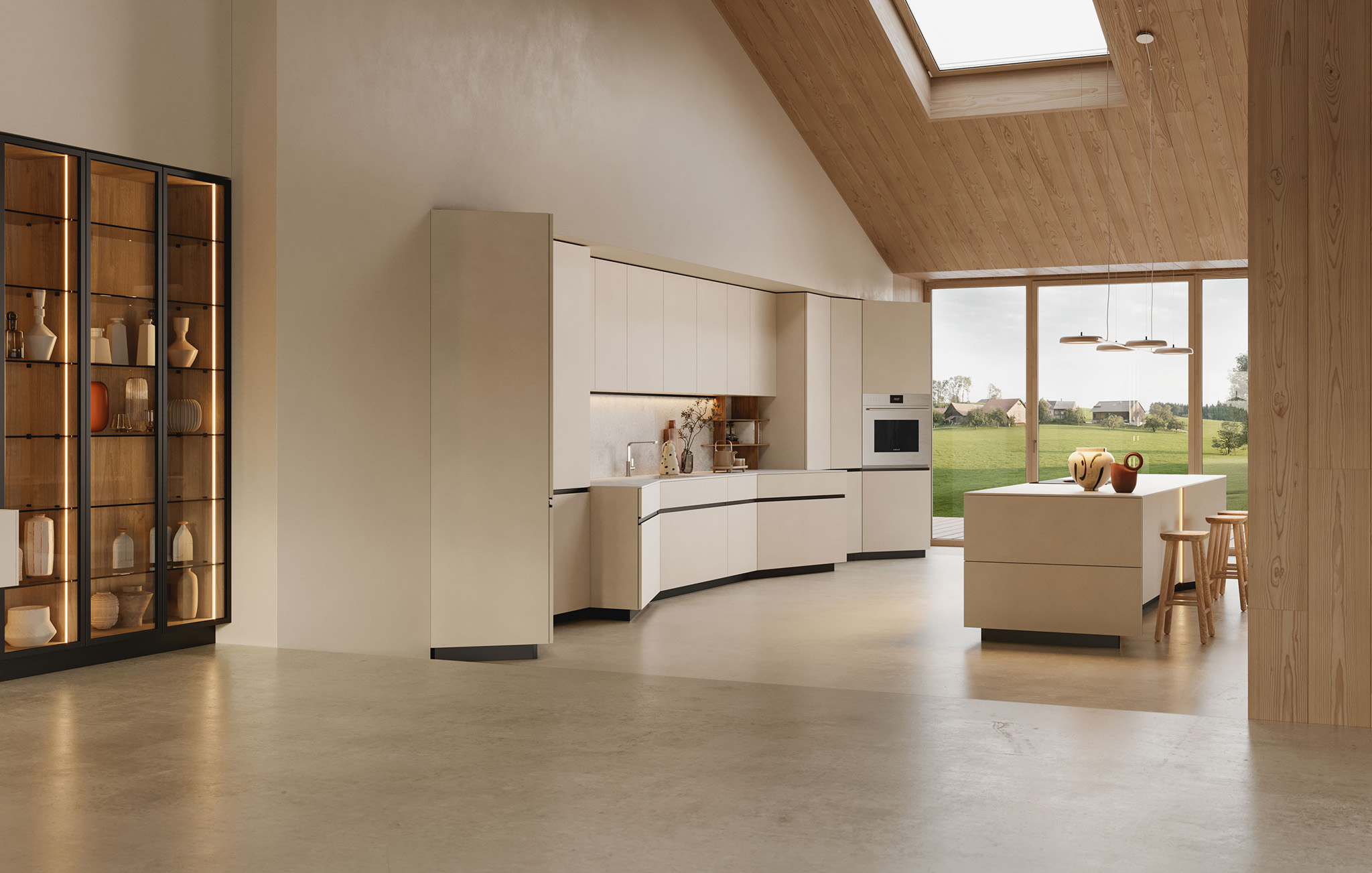 Foto: Tieleman Keukens keukenmerken Snaidero keukenmodel Orbita Linoil Magnolia 1