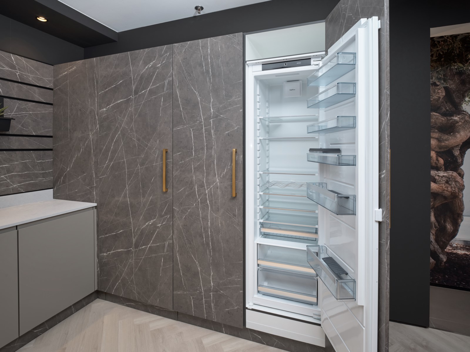 Foto: Studio 52b Schuller Alea Matt Targa    bijkeuken  met Atag Quooker en Bora Tieleman Keukens 15