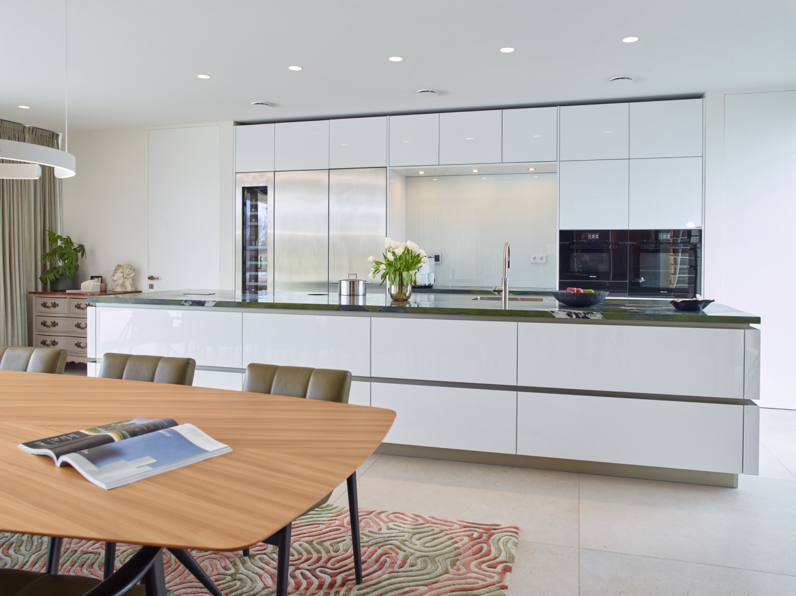 Foto: Binnenkijker familie Kranendonk Numansdorp Snaidero Wit hoogglans keuken 2  1600x1200 