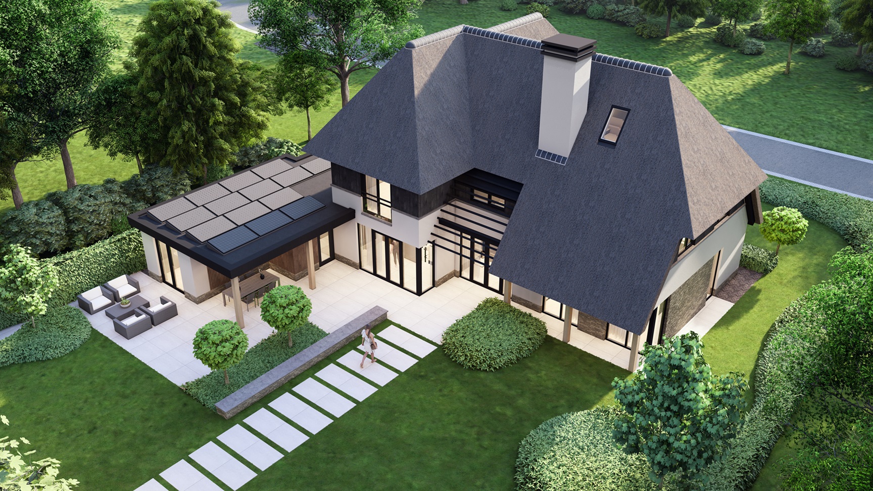 Foto: Modern klassieke villa te Utrecht  villa bouwen met Lichtenberg Exclusieve Villabouw  4 