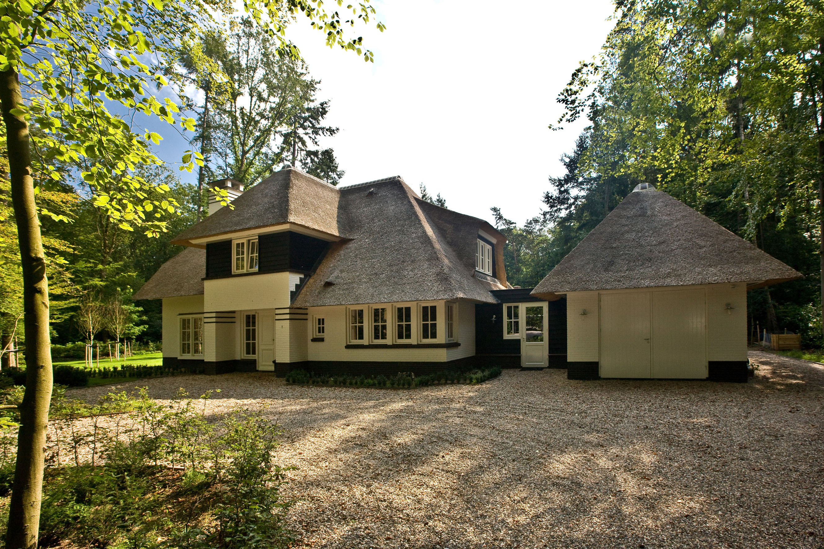 Foto: Landhuis bouwen   Voorgevel jaren 30 landhuis   Lichtenberg Exclusieve Villabouw