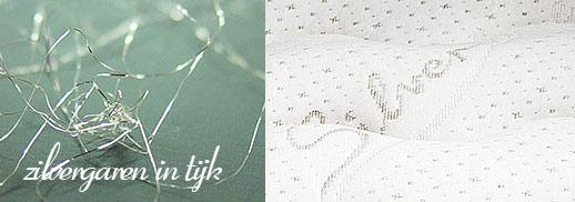 Foto: Zilvergaren matras tijk