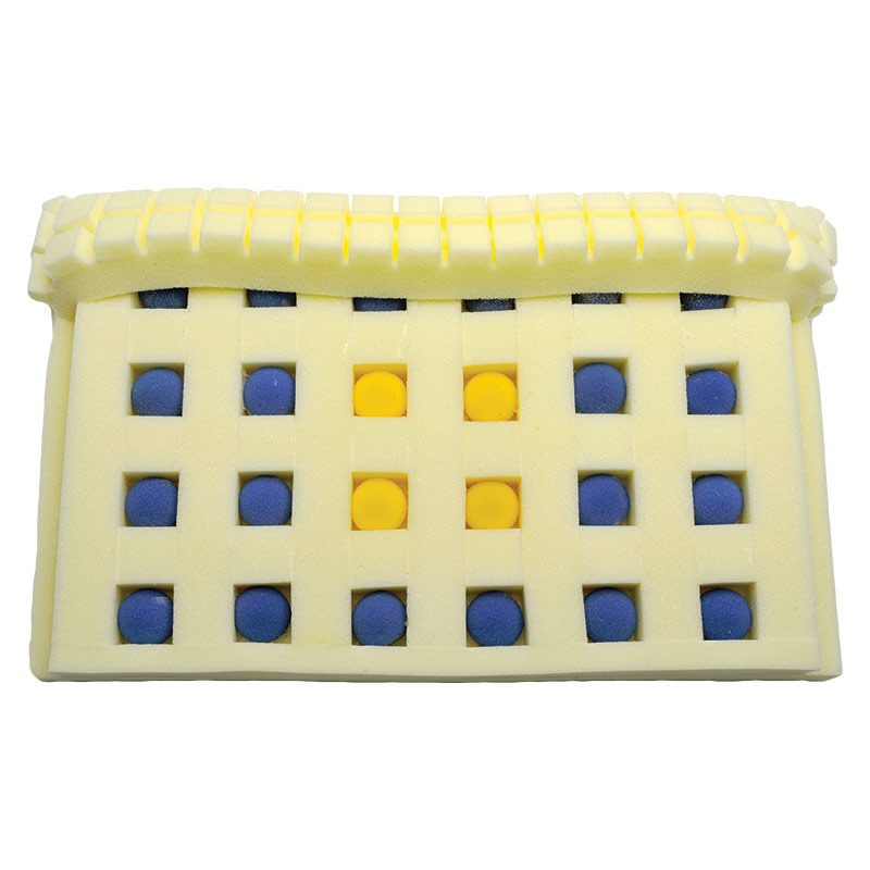 Foto: evolution traagschuim hoofdkussen royal health foam 3