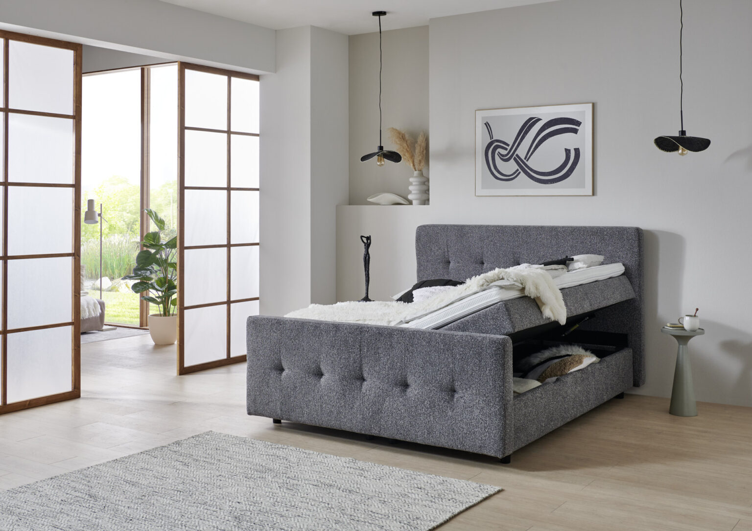Foto: opberg bed wonennl