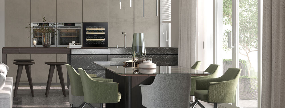 Foto : De Dunavox Noble 19.TO — Luxe wijnkoelkast voor geïntegreerd gebruik