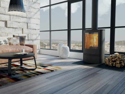 Foto: Colemont Lotus Jubilee 35 houtkachel