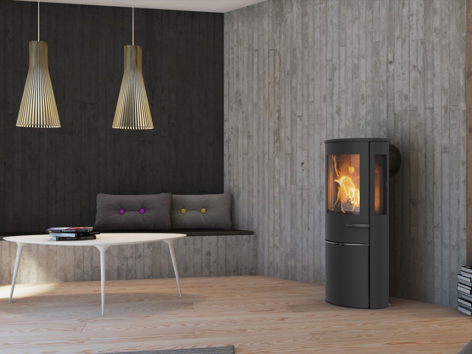 Foto: w3 lotus liva houtkachel