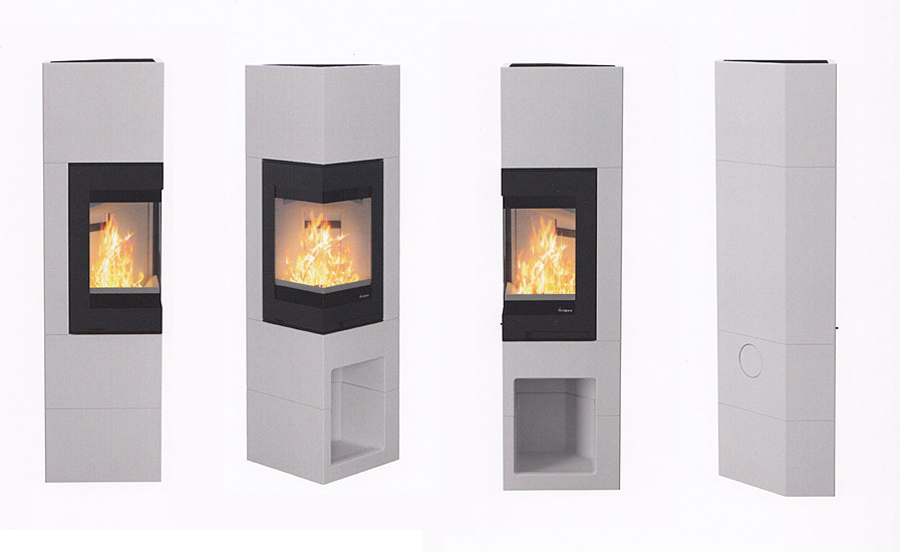 Foto: Nordpeis S31A Odense Wood Stove Fireplace Products3