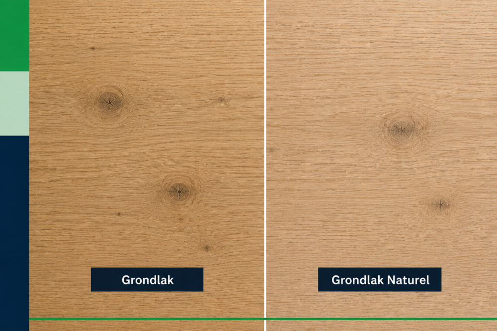 Verschil Grondlak en Grondlak Naturel