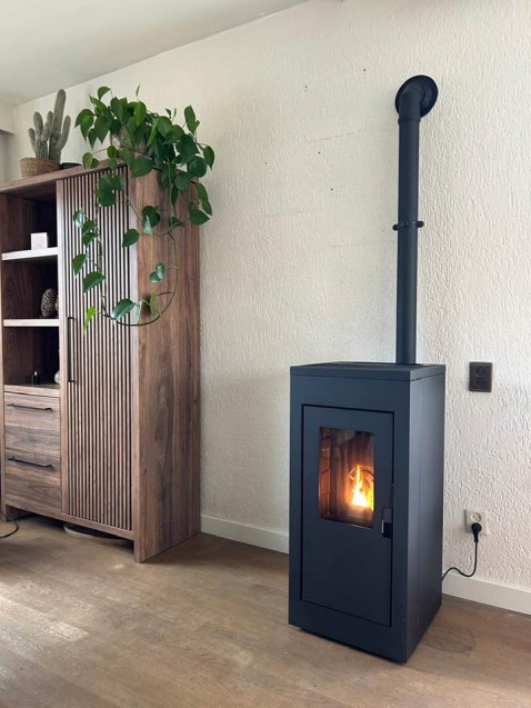 Foto : Slim stoken: voordelige pelletkachels voor duurzaam en vriendelijk verwarmen