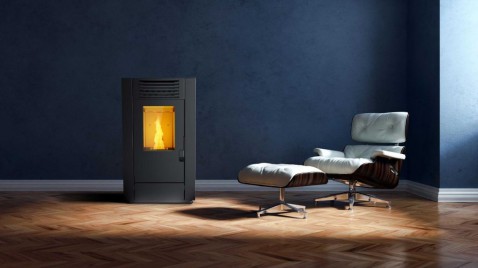 Foto : Een stille pelletkachel: genieten van warmte zonder storend geluid