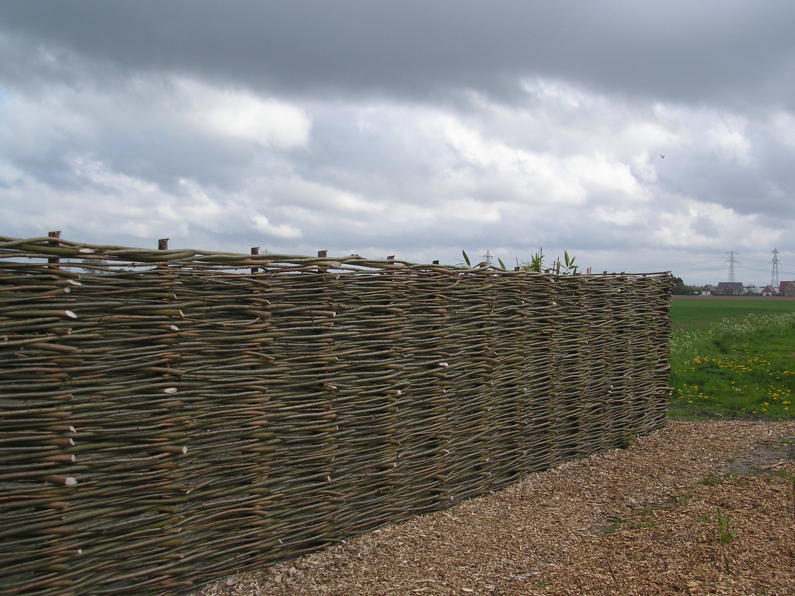 Foto : Onderhoudstips voor uw wilgentenenschutting