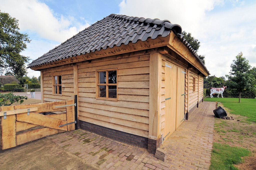 Foto: eiken cottage carport koetshuis 5