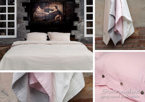 Foto : Dekbedset Stonewashed