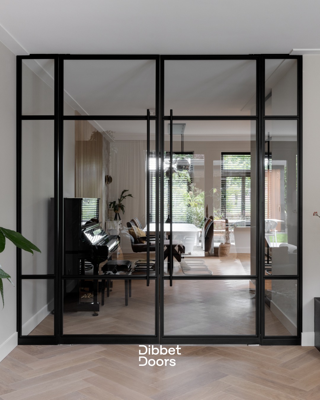 Foto: dibbet doors woonkamer deur