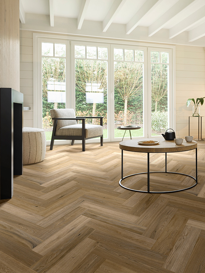 Foto : Dynamic Wood-XL Fishbone - Visgraat is hot!