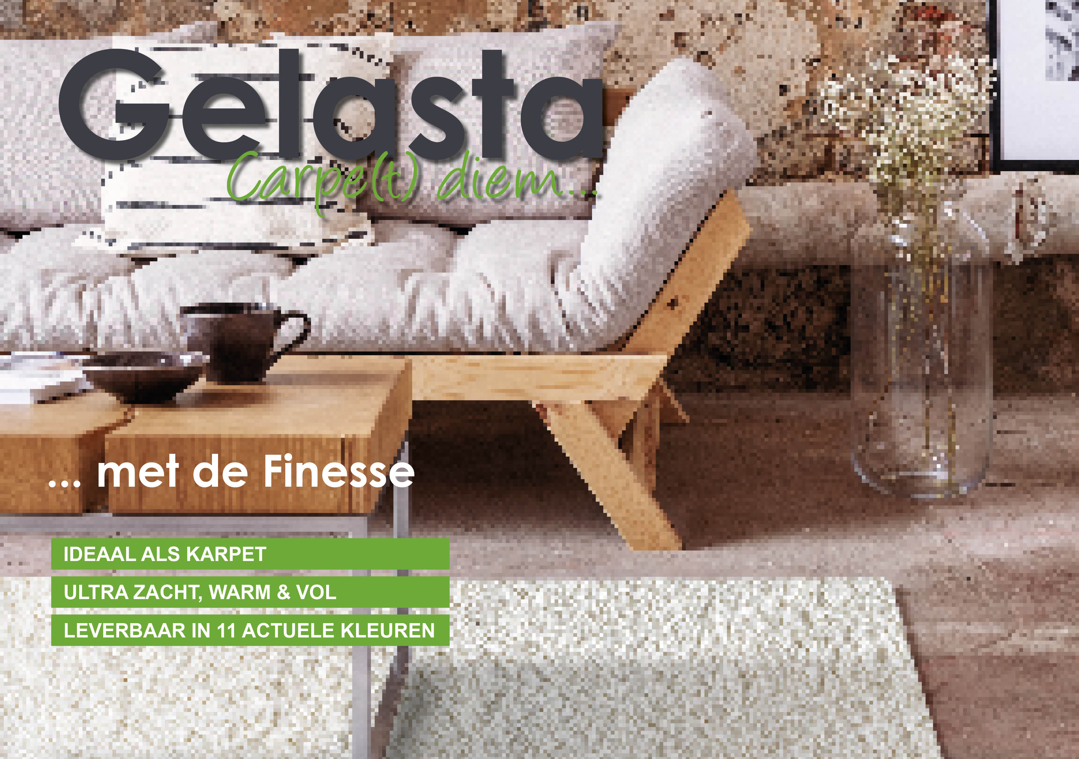 Overleving bruiloft software Gelasta introduceert Finesse-tapijt - tapijt-karpet - vloer - WONEN.nl
