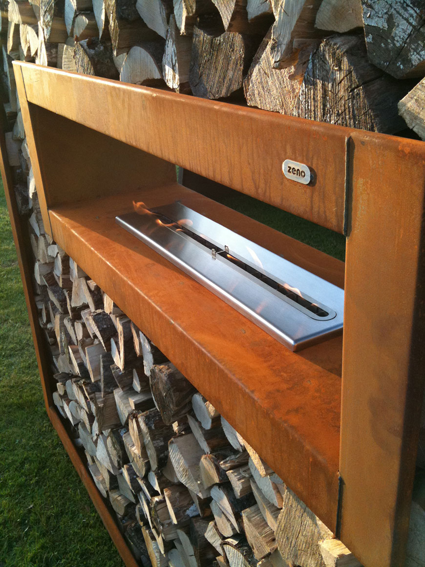 Foto: Zeno Bio flame bioethanol buitenhaard 2