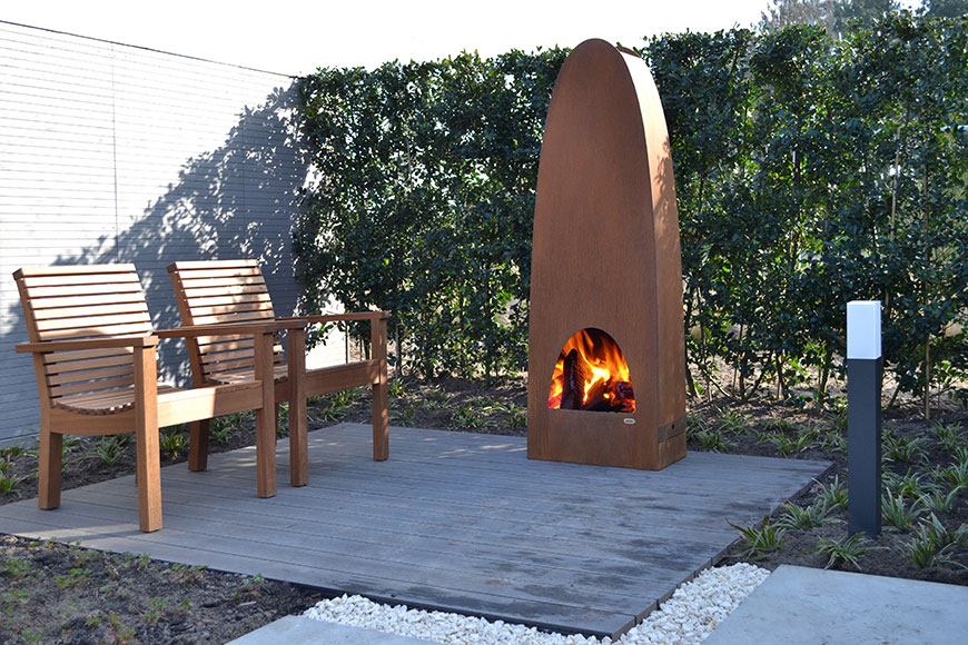 Foto: Zeno Colonna buitenhaard 1