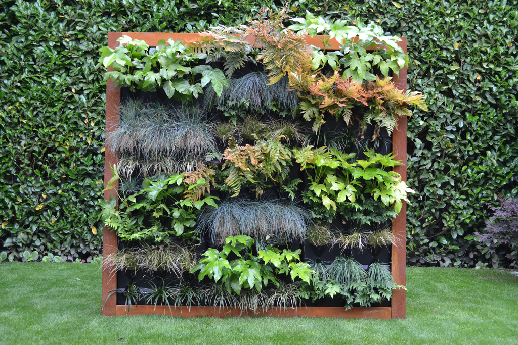 Foto: Zeno DIY Green Wall 2100x190x2000mm lxbxh Verticaal tuinieren Vertical gardening wand garten  jardinage vertical 4