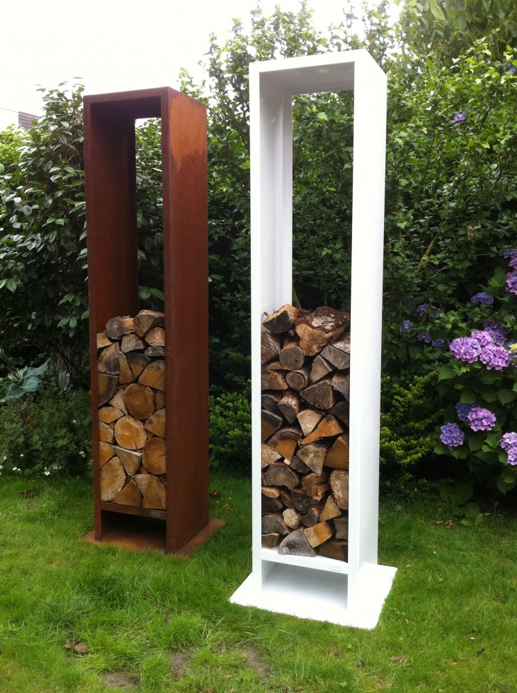 Foto: Zeno Quadrato buitenhaard houtopslag woodstorage tuinhaard terrashaard fireplace cheminee gartenkamin 5