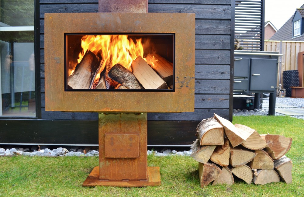 Foto: Zeno Retta Mini terrashaard buitenhaard fireplace aussenkamin 22