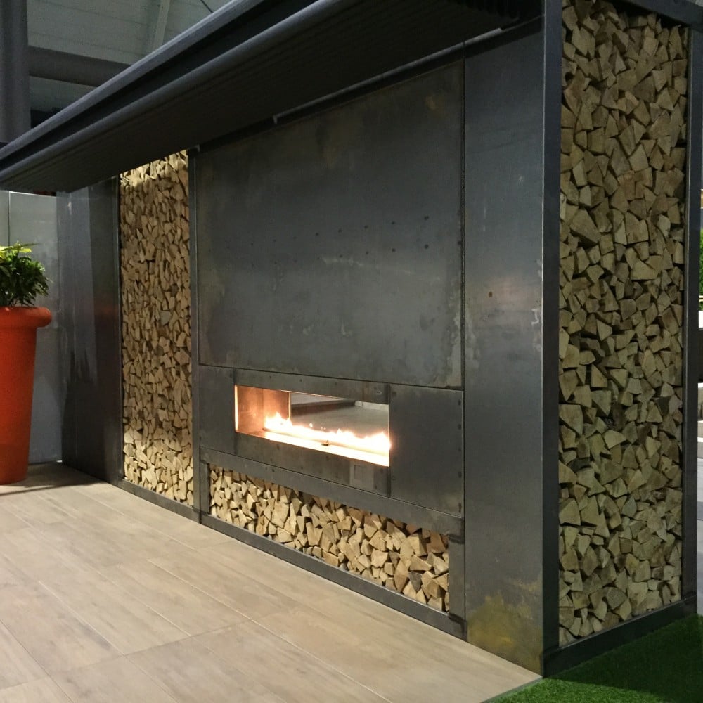 Foto: Zeno sfeerhaard Custom Propaan Garten kamin propane fireplace 6