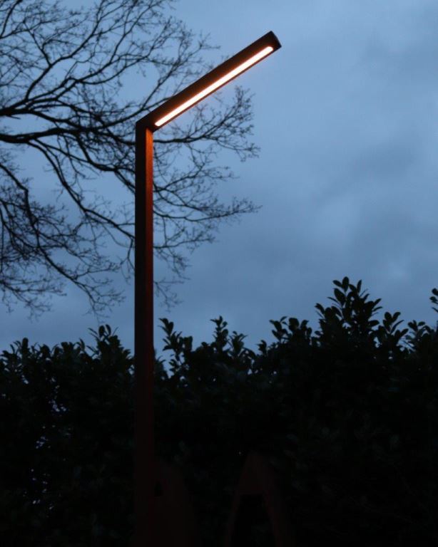 Foto: Zeno Lamppost Lantaarnpaal corten Pollerleuchte outdoor design light  1 