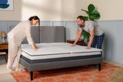 Foto : Hoe lang gaat een matras mee?