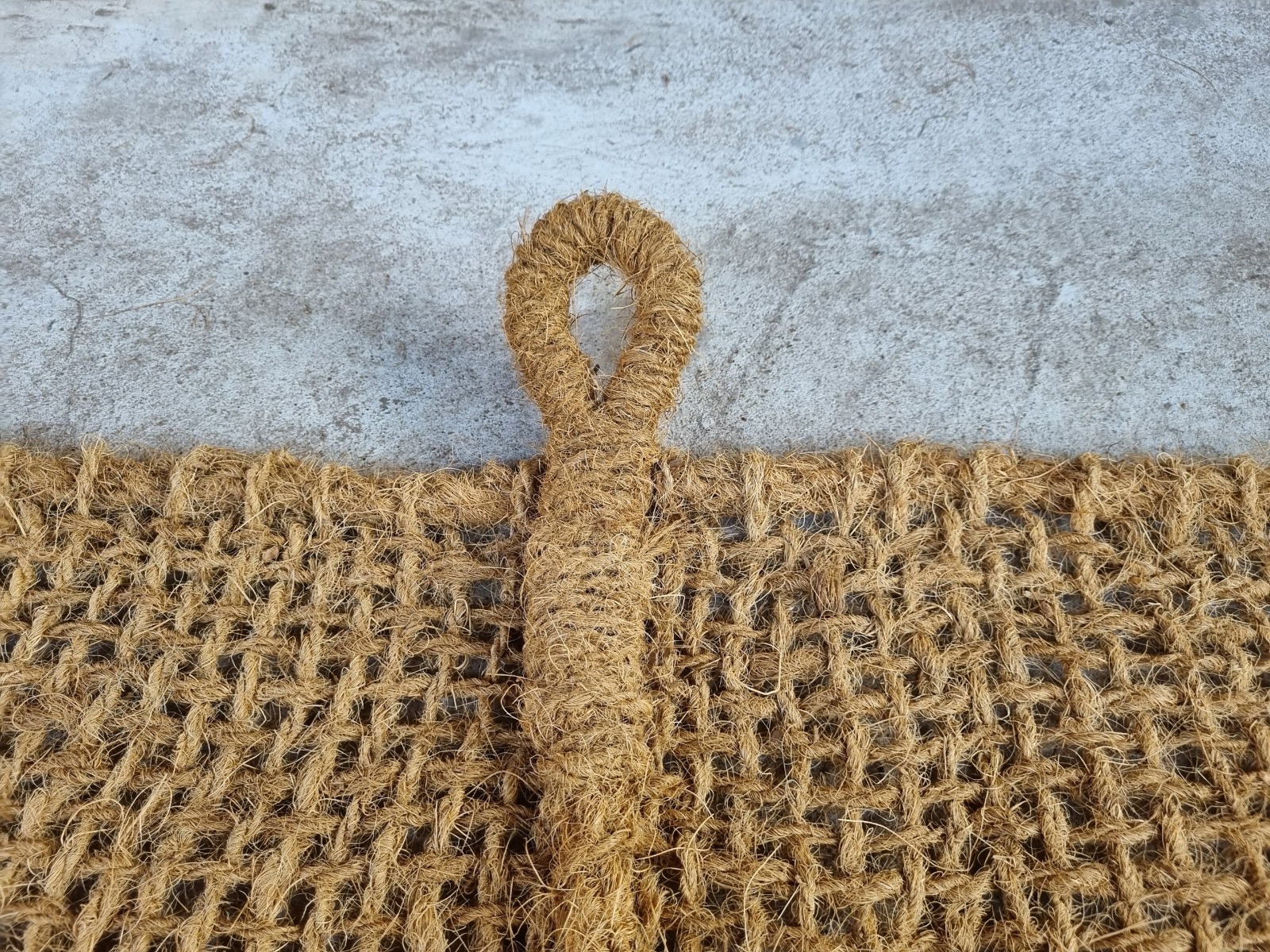 Bevestiging kokos schaduwdoek 2