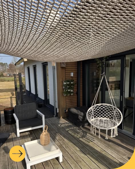 Foto: schaduwdoek zonz wonen nl