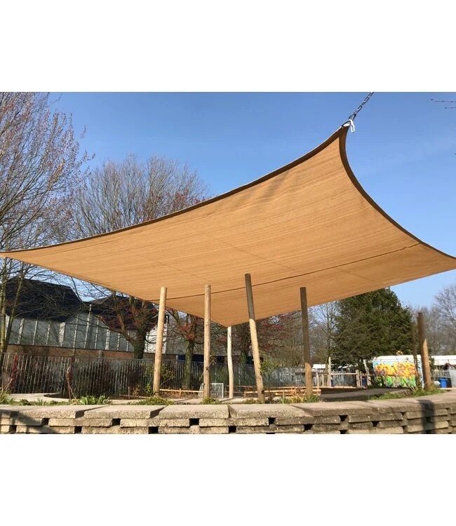 Foto : Waterdicht of waterdoorlatend schaduwdoek? Dit moet je weten!