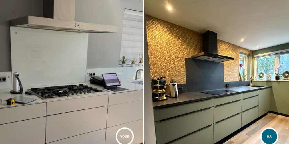Foto : Van Simpel naar Stijlvol: De Keukentransformatie van Steven de Bondt