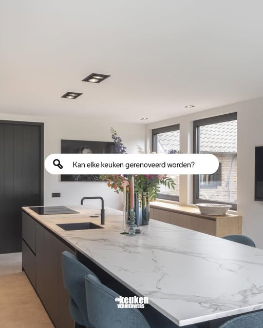 Foto: keukenrenovatie wonen nl