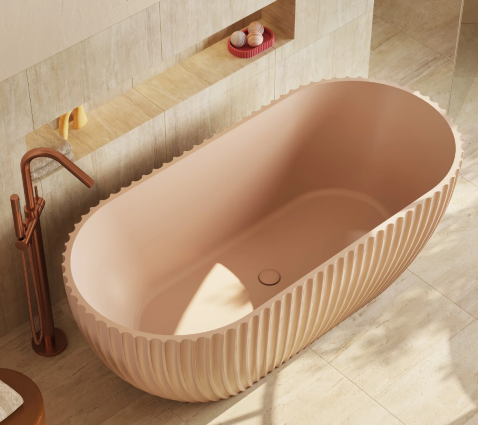 Foto : Het Oyster bad: favoriet van velen en daarom breiden we de collectie uit met een paar nieuwe variant