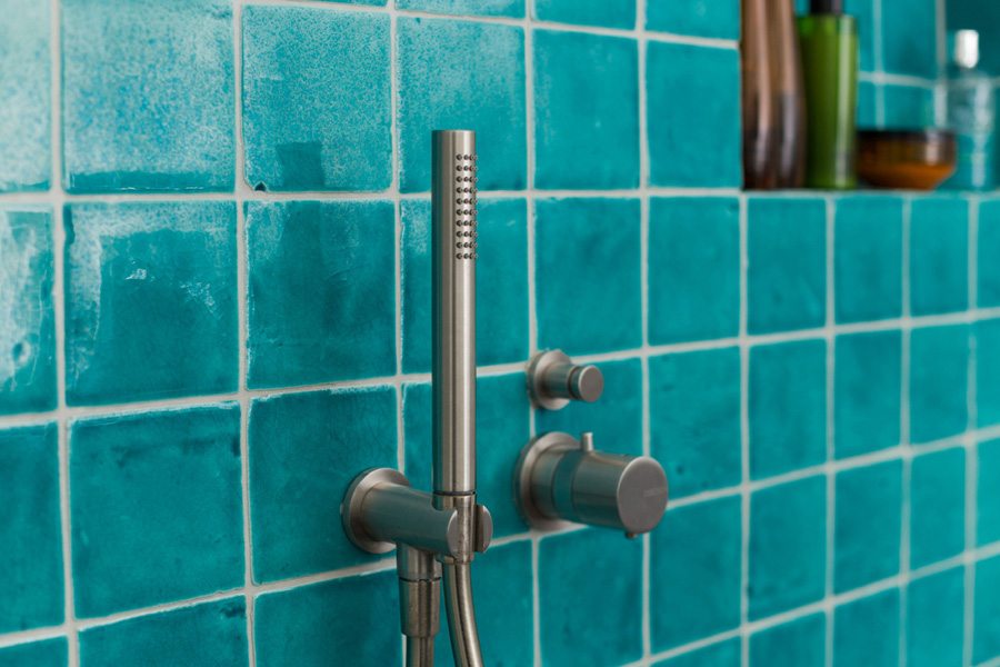 Foto: Cocoon inox taps inox hand shower bathroom inspiration bathroom moed board bathroom tiles