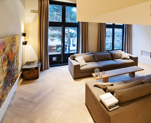 Foto: vloer bij cocoon studio