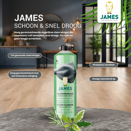 Foto: james schoon en sneldroog vlekkenverwijderaar wonen nl