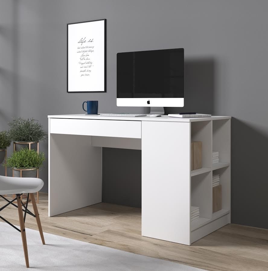 Foto: anna bureau wit 120cm