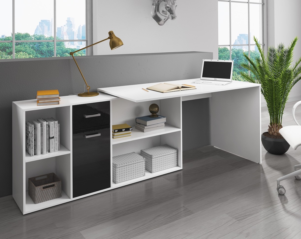 Foto: bureau baxter wit zwart2