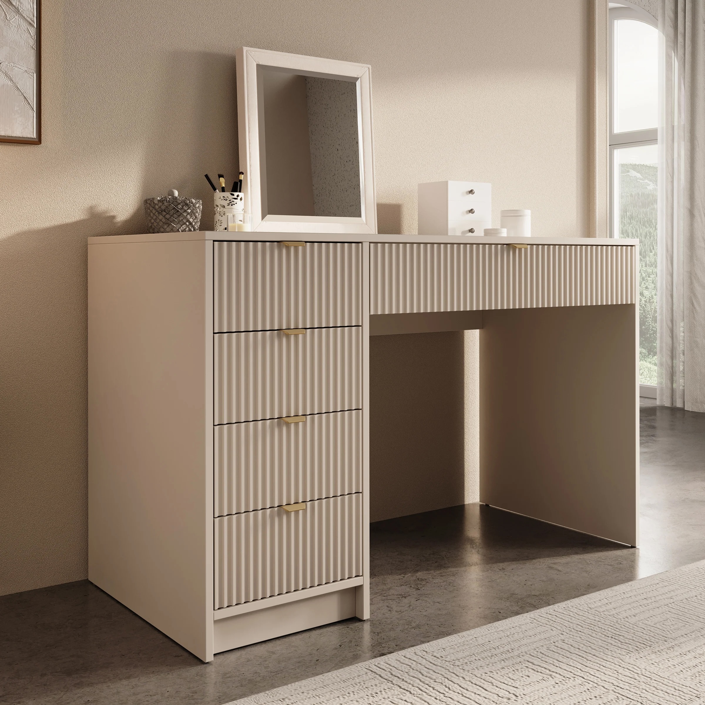 Foto: Tavares   Kaptafel   Beige   120x55 cm Meubella